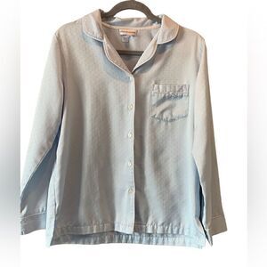 Miss Elaine long sleeve PJ top Size Small
